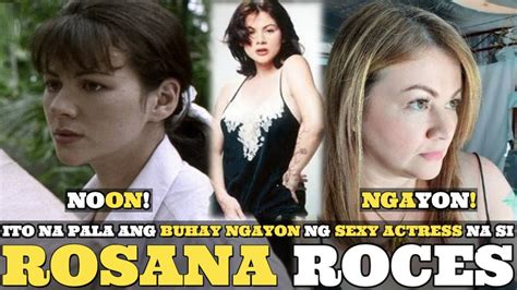 rosanna roces|Rosanna Roces: Her Life After Being Away In The .